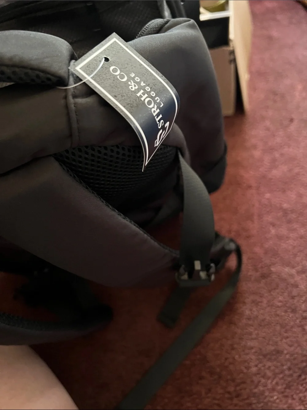 Men's Black Utility Backpack